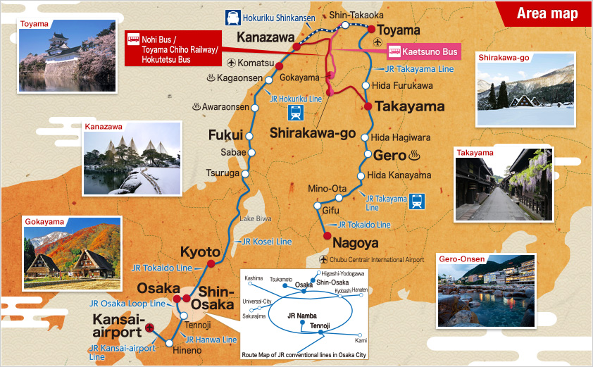 Takayama Hokuriku Area Pass