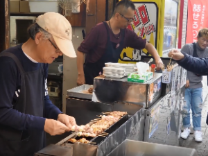 Food Sampling Walking Tour in Togoshi Ginza